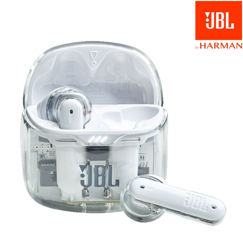 JBL Tune Flex Ghost Wireless Noise Cancelling Bluetooth Earbuds