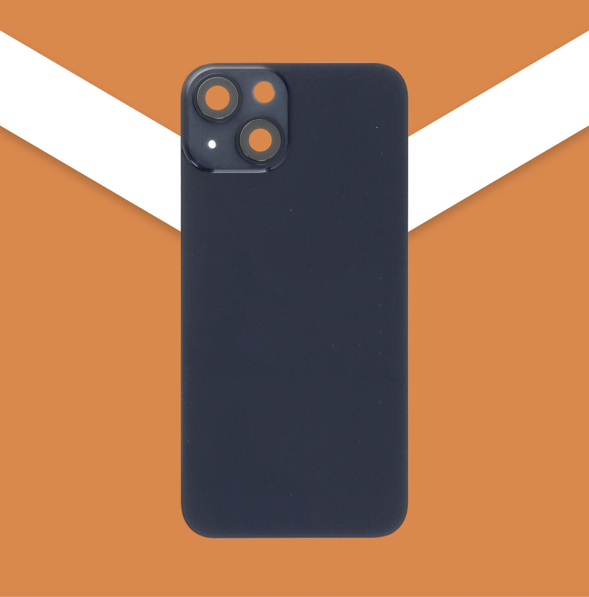 for iPhone 14 Plus Back Glass with Camera Lens and Magnent