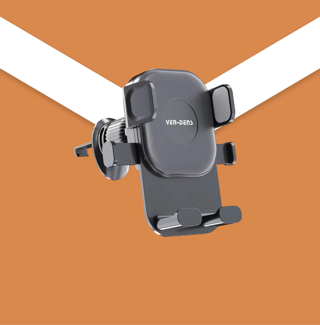 VEN-DENS Car Holder Air Vent Mount 360 rotation Easy One Touch HD028