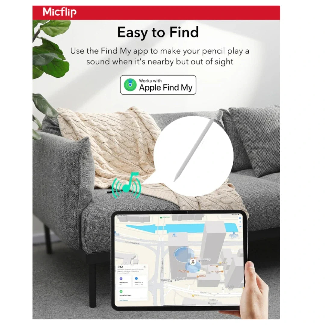 Micflip P22 Findmy Apple iPad Capacitive Pen