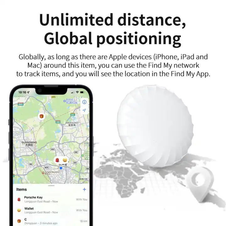 Apple MFi Certified GPS location finder P09