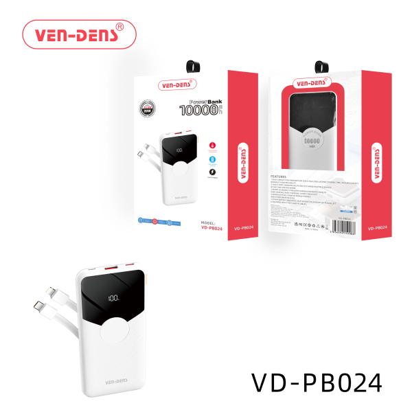 VEN-DENS Power Bank Wired