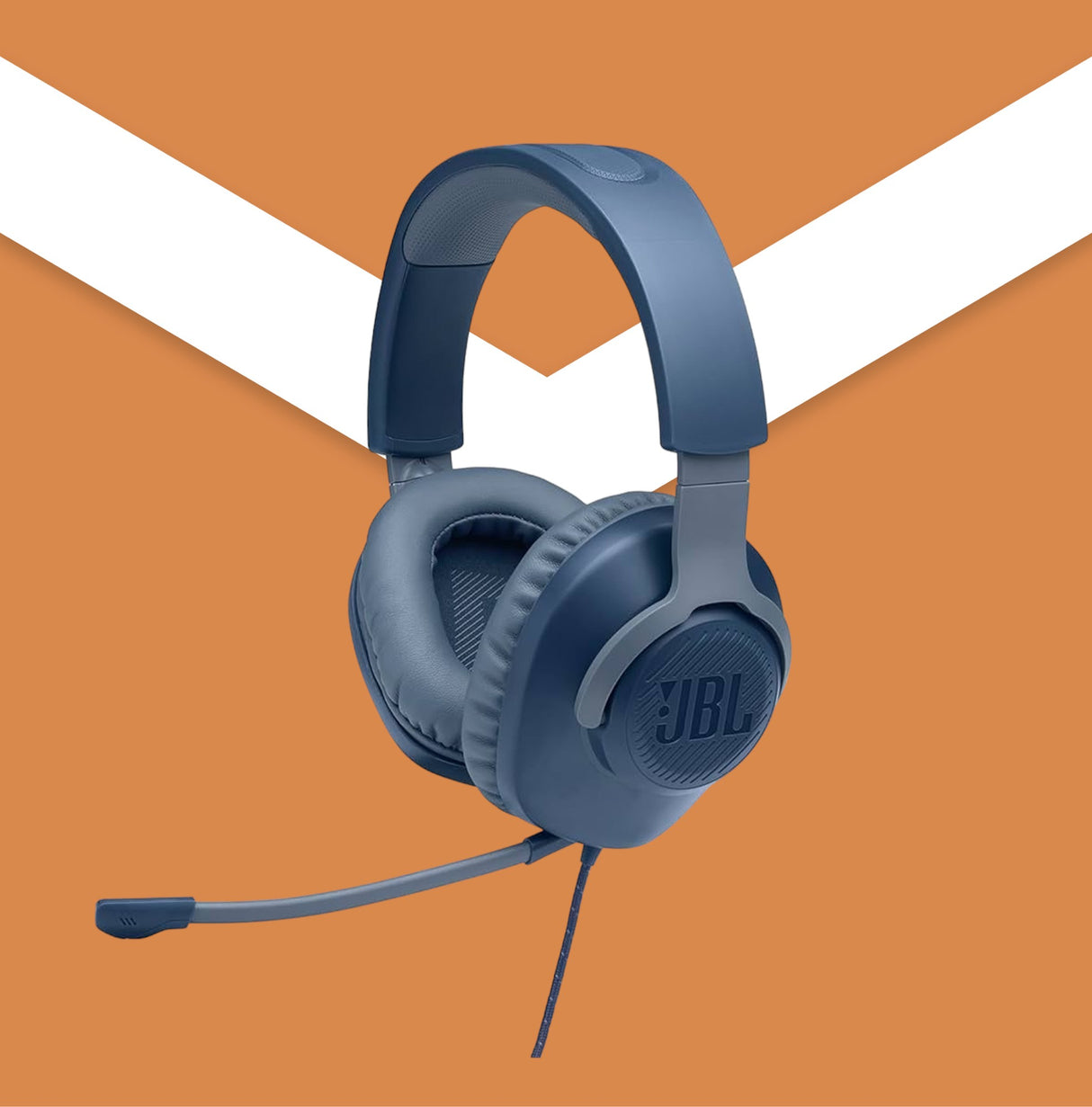 JBL Quantum 100 Gaming Headphone 3.5mm Blue