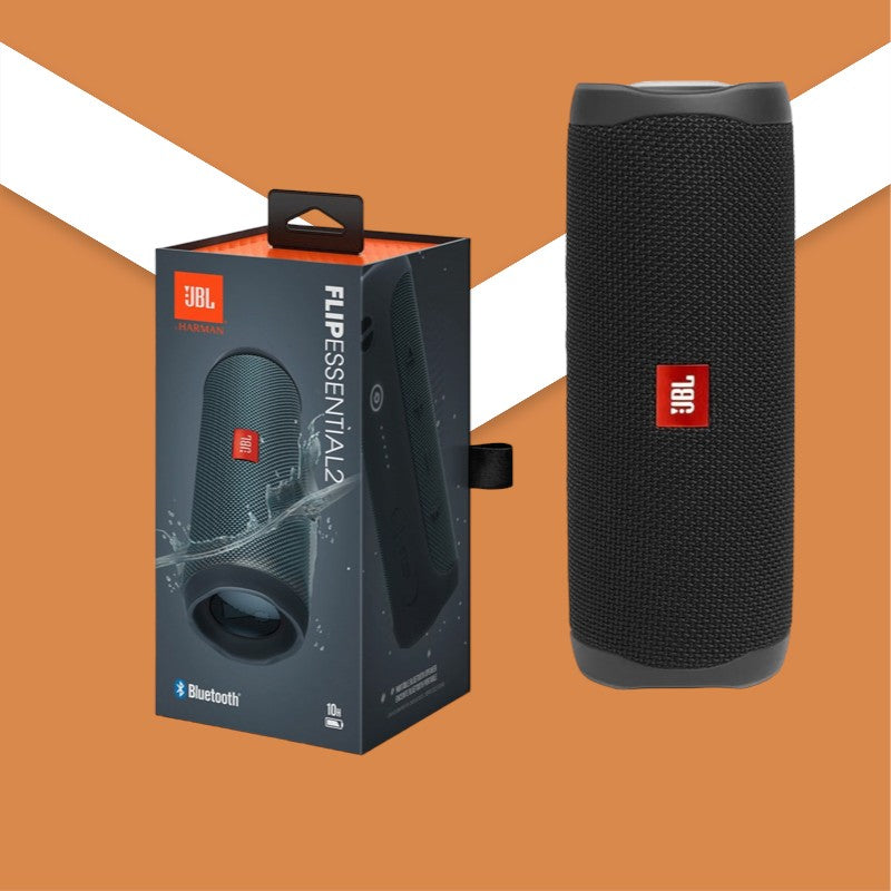 JBL Flip Essential 2 Portable IPX7 Waterproof Bluetooth Speaker Black