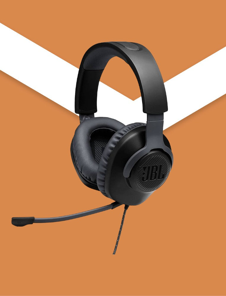 JBL Quantum 100 Gaming Headphone 3.5mm Black