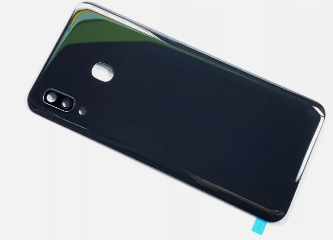 for Samsung A20 Back Glass with Camera Lens
