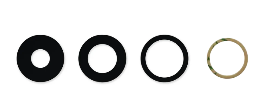 for iPhone 14 Pro Rear Camera Lens Covers with Adhesive