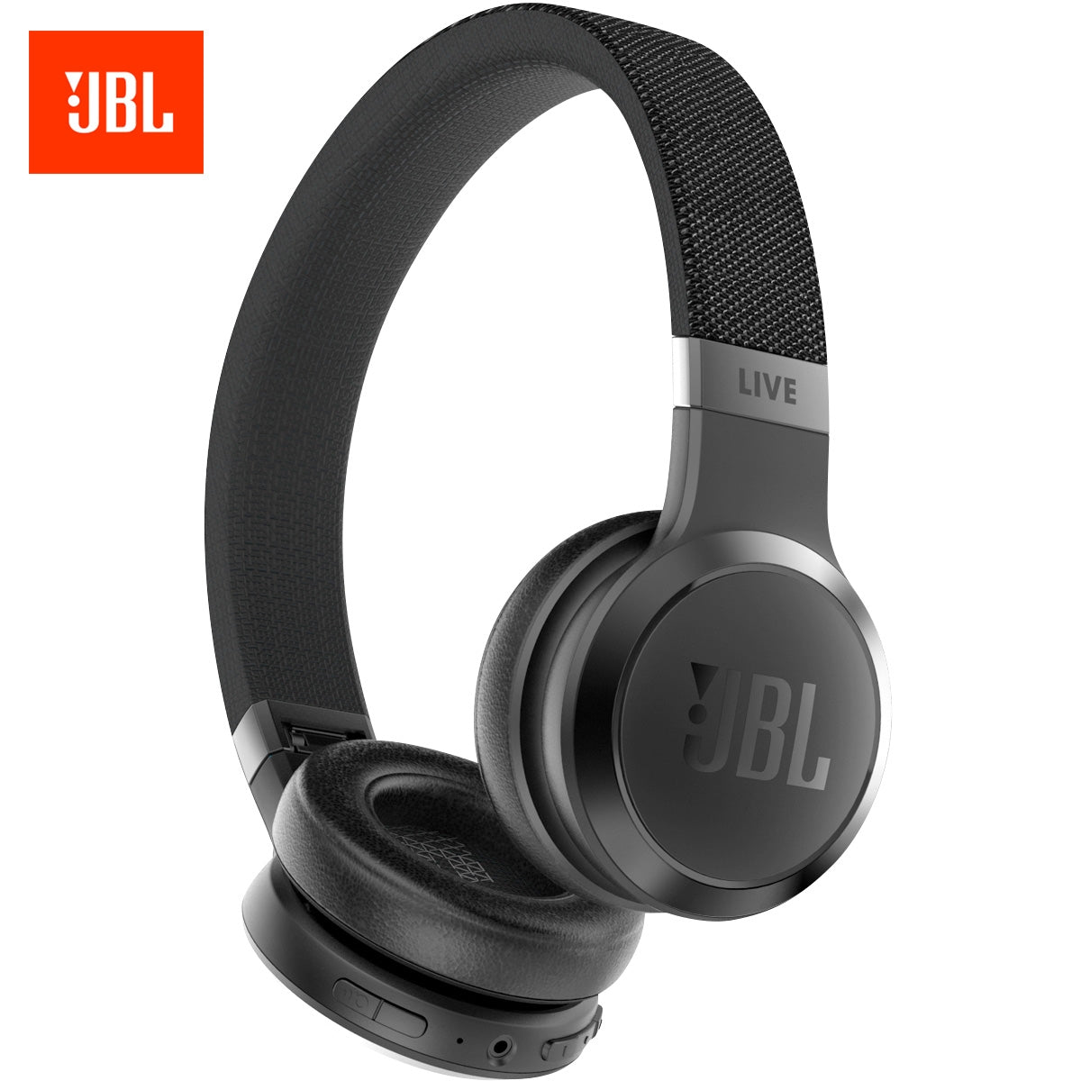 JBL Live 460NC Wireless Adaptive Noise Cancelling Headphone Black