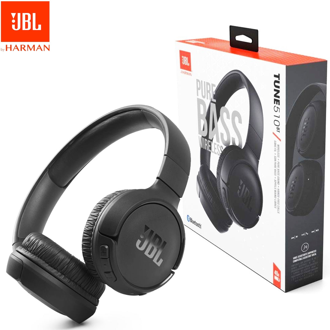 JBL Tune 510BT Wireless Bluetooth Headphones Black