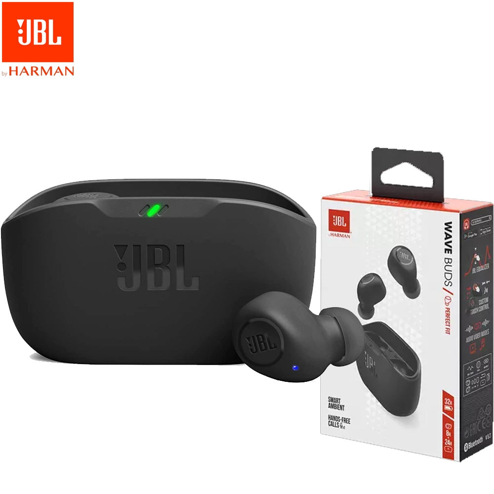 JBL Wave Buds Smart Ambient Earbuds Black