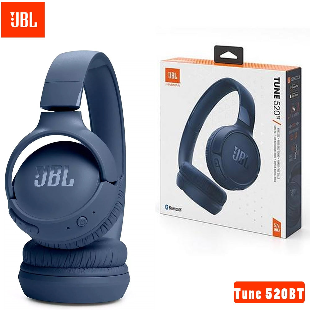 JBL Tune 520BT Wireless Bluetooth Headphones Blue