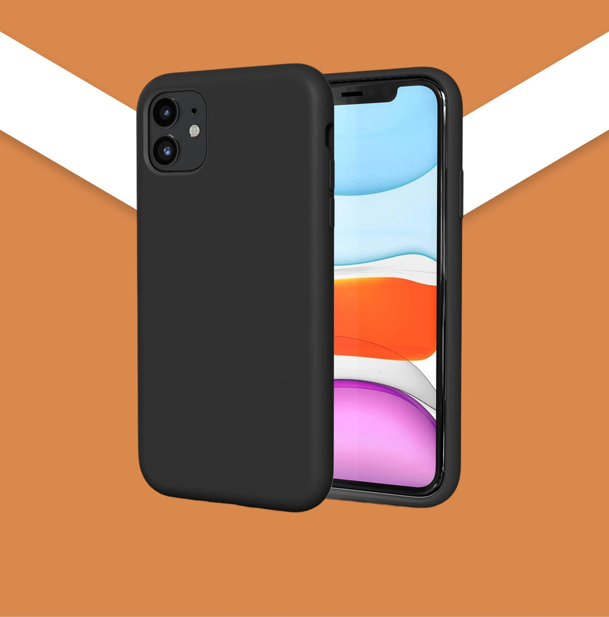 VEN-DENS iPhone 11G black silicon case