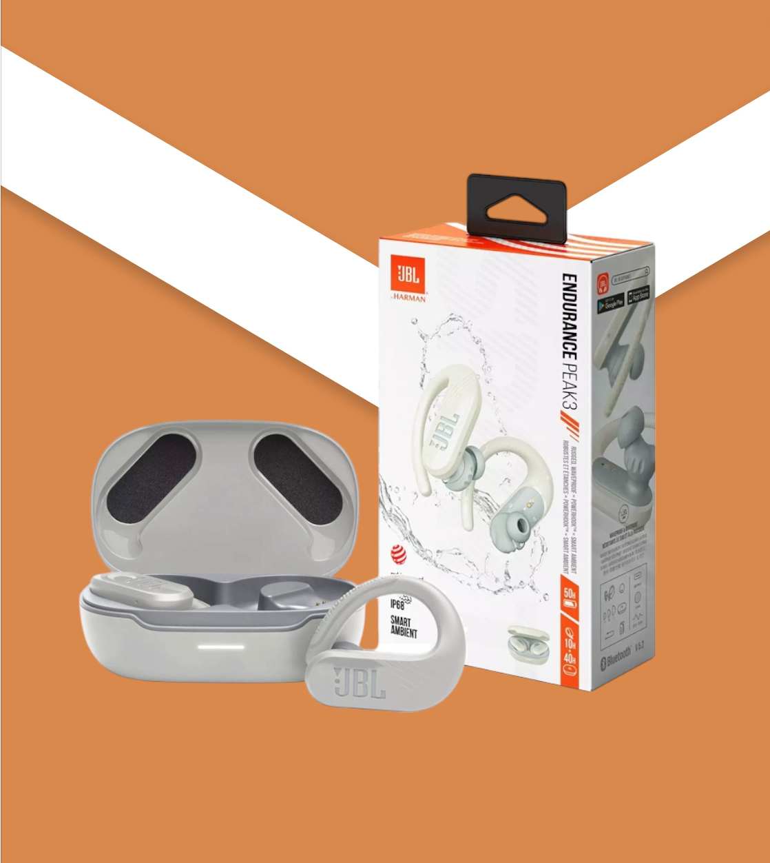 JBL Endurance Peak 3 True Wireless Sports Earbuds