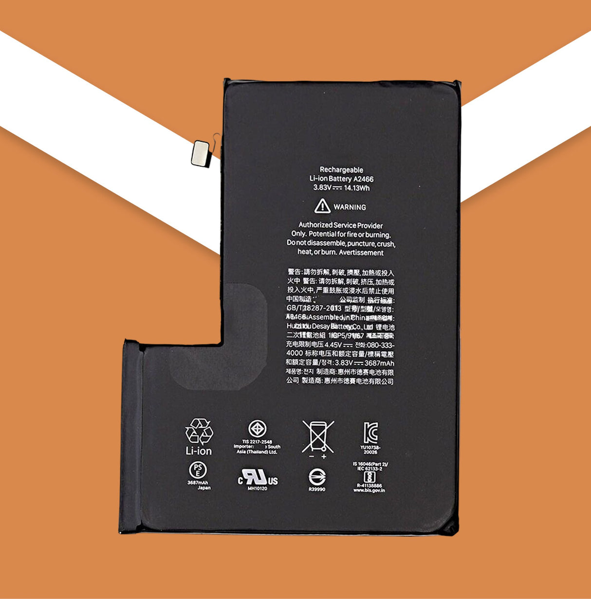 for iPhone 12Pro Max Battery