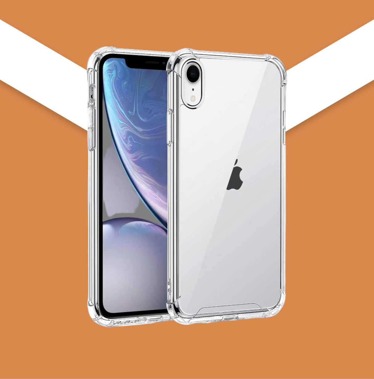 iPhone XR Back PC+TPU Gorrila Case Clear