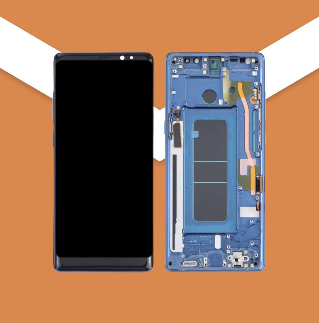 Samsung Note 8 Basic Screen with Frame