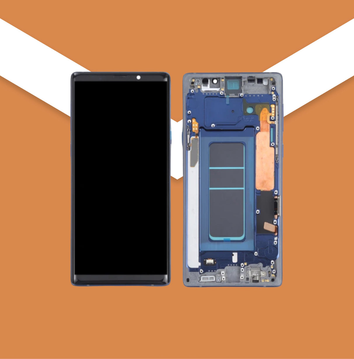 Samsung Note 9 Basic Screen with Frame