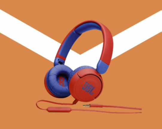 JBL Headphone JR310 Kids On-Ear Red