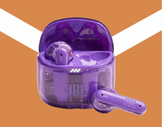 JBL Tune Flex Ghost Wireless Noise Cancelling Bluetooth Earbuds