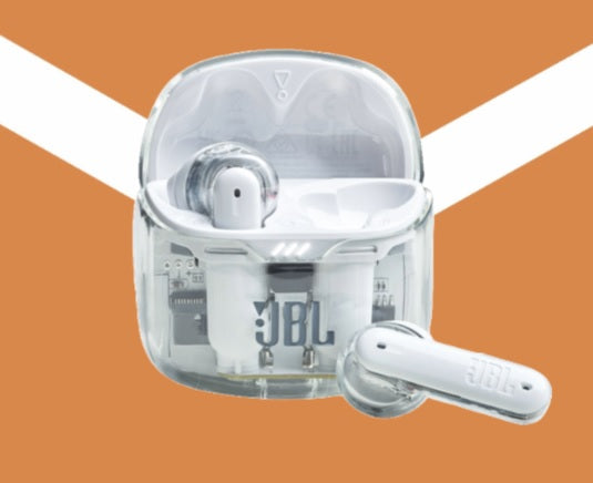 JBL Tune Flex Ghost Wireless Noise Cancelling Bluetooth Earbuds