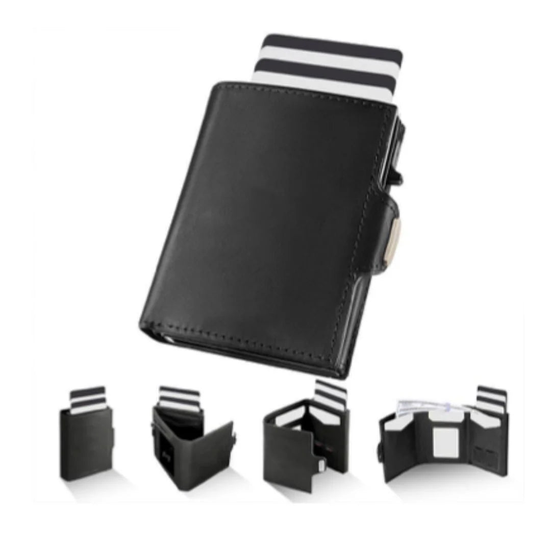 Micflip Multi-functional positioning RFID wallet
