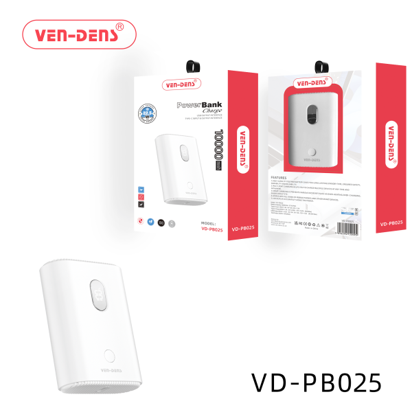 VEN-DENS Power Bank Wired (Fast Charging 22.5W)