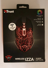 Trust GXT 107 Izza mouse Ambidextrous RF Wireless Optical 2000 DPI