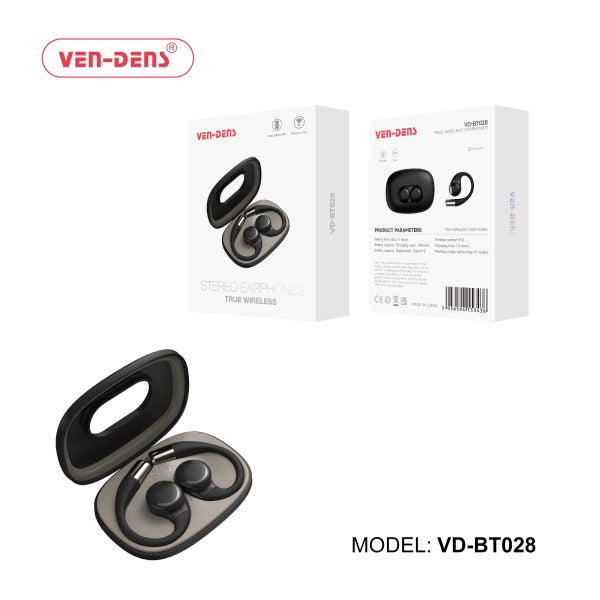 VEN-DENS True Wireless Stereo Earphones Bluetooth 5.4 Earbuds (BT028)