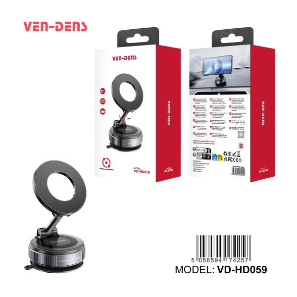 VEN-DENS strong magnetic car holder 360 rotation (HD059) VD-HD059