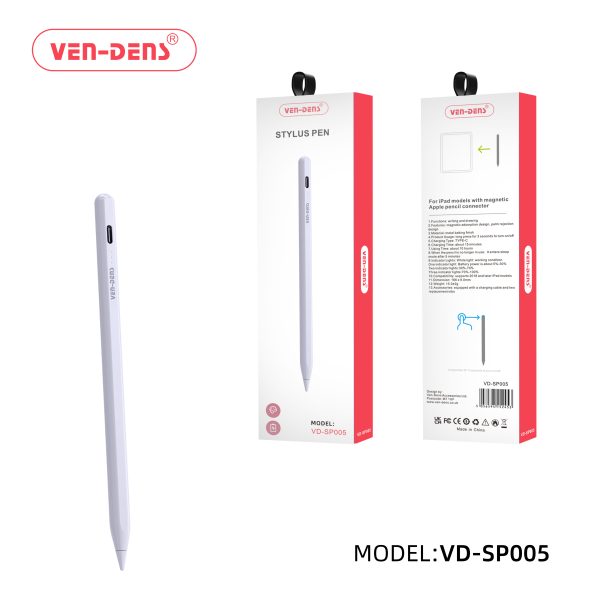 VEN-DENS Stylus pen For iPad models with magnetic Apple pencil connector SP005