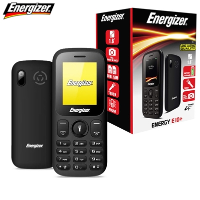 Energizer Energy E10 Dual Sim Phone Black