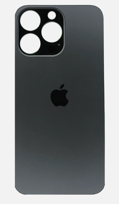 for iPhone 15 Pro Back Glass with Camera Lens and Magnent