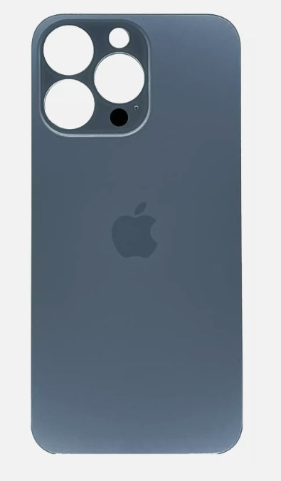 for iPhone 15 Pro Back Glass with Camera Lens and Magnent
