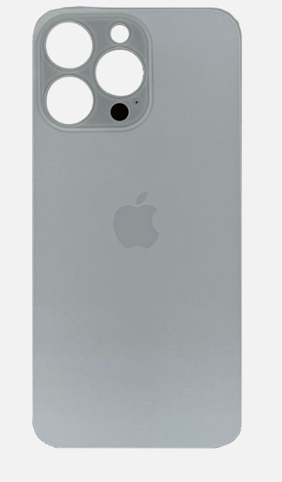 for iPhone 15 Pro Back Glass with Camera Lens and Magnent